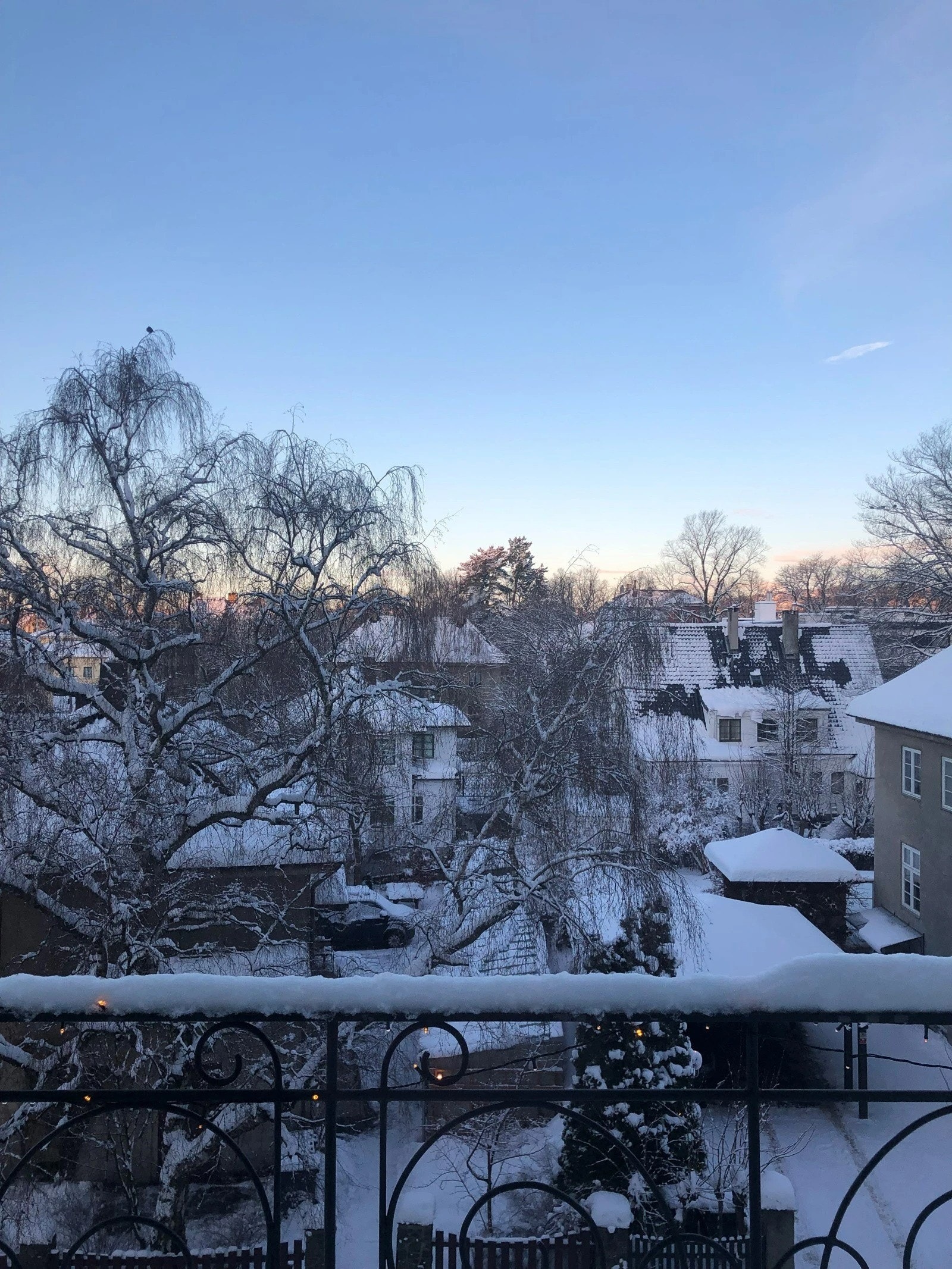 Utsikt fra stue Galleribilde