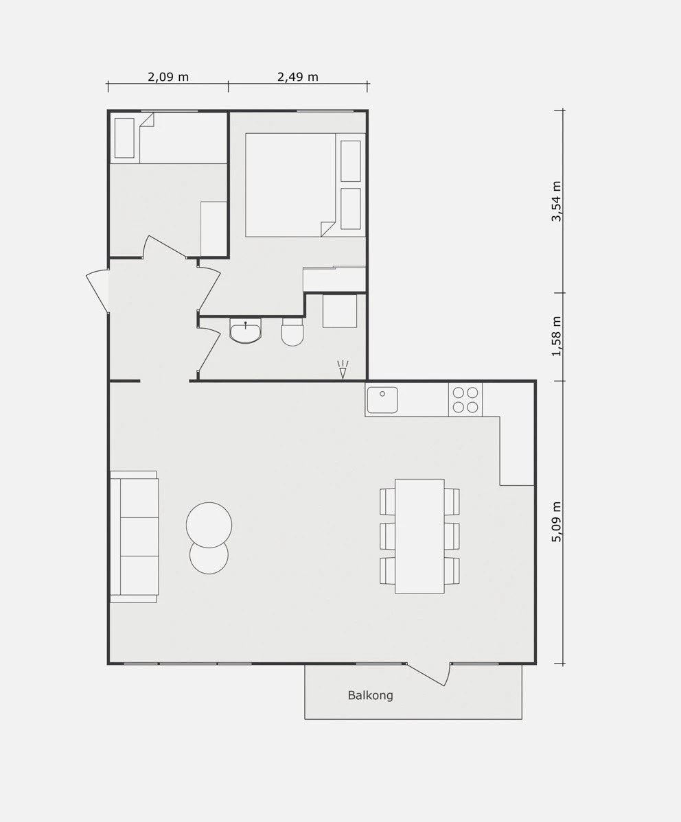 Planløsning Galleribilde