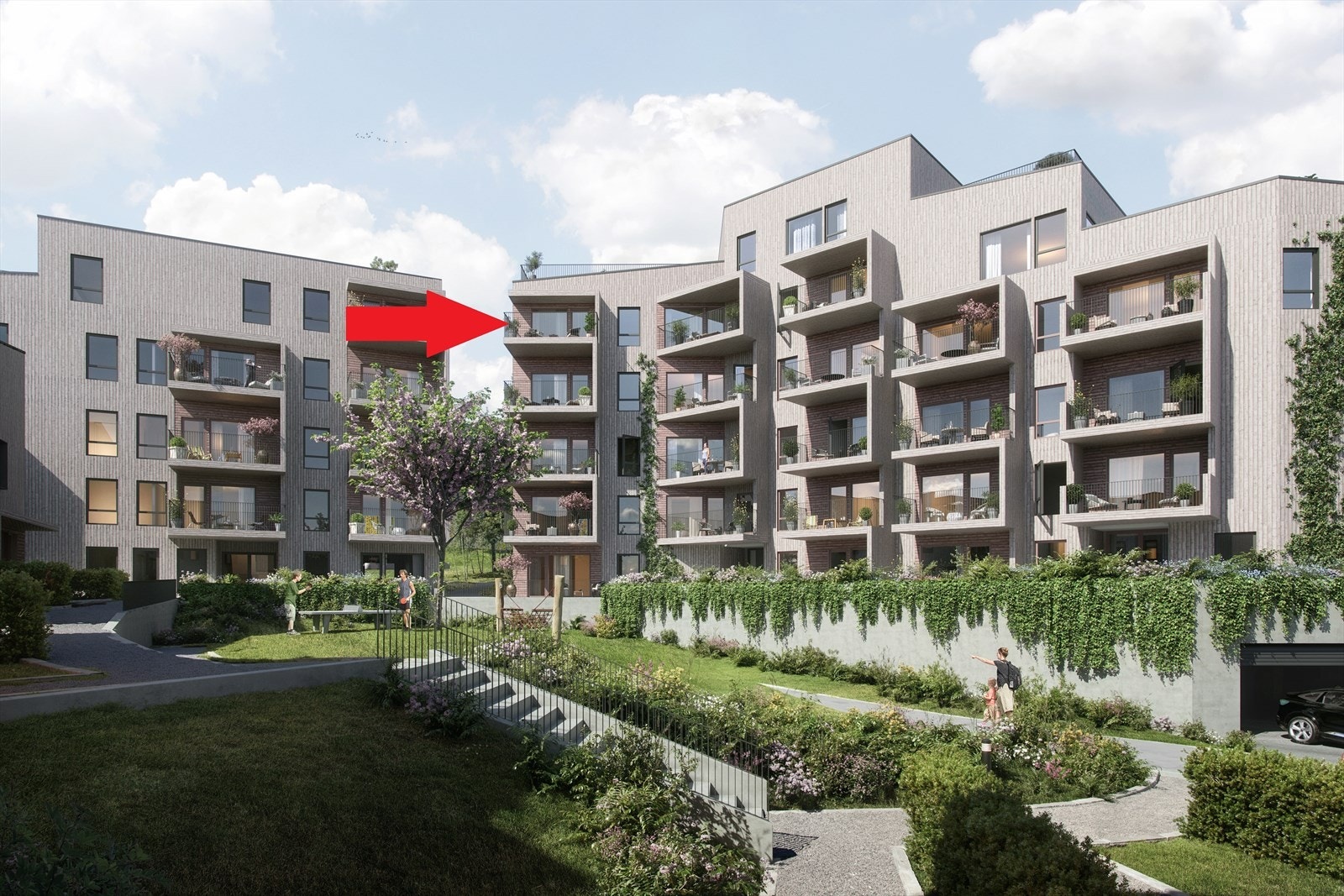 Høyt og fritt i toppen med fantasisk utsikt ut over Nittedal og omegn. Galleribilde