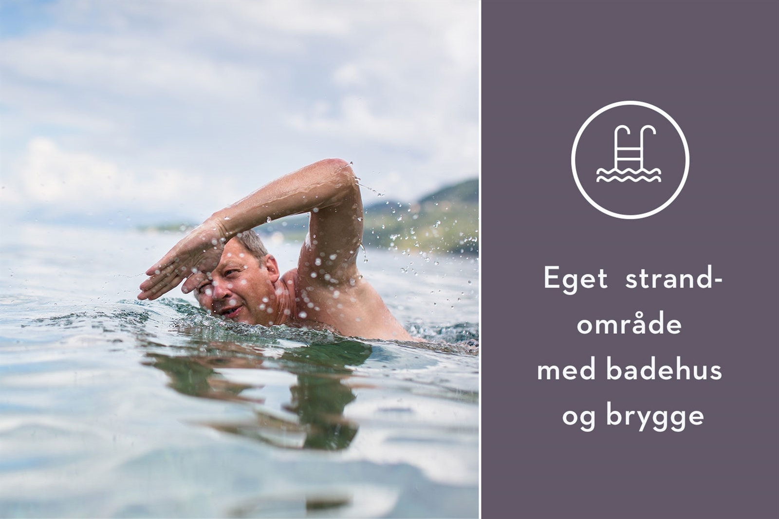 Umiddelbar nærhet til Mjøsa, med strand, brygge og badehus. Galleribilde