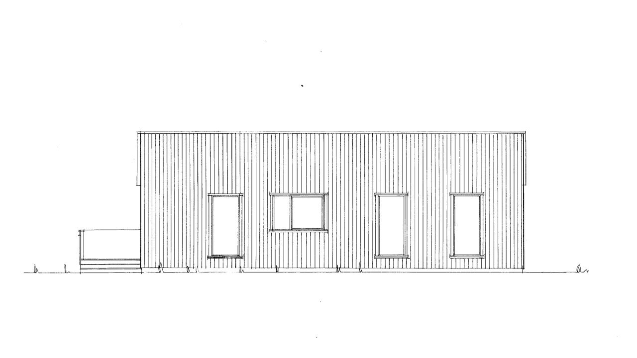 Fasaden nordøst Galleribilde