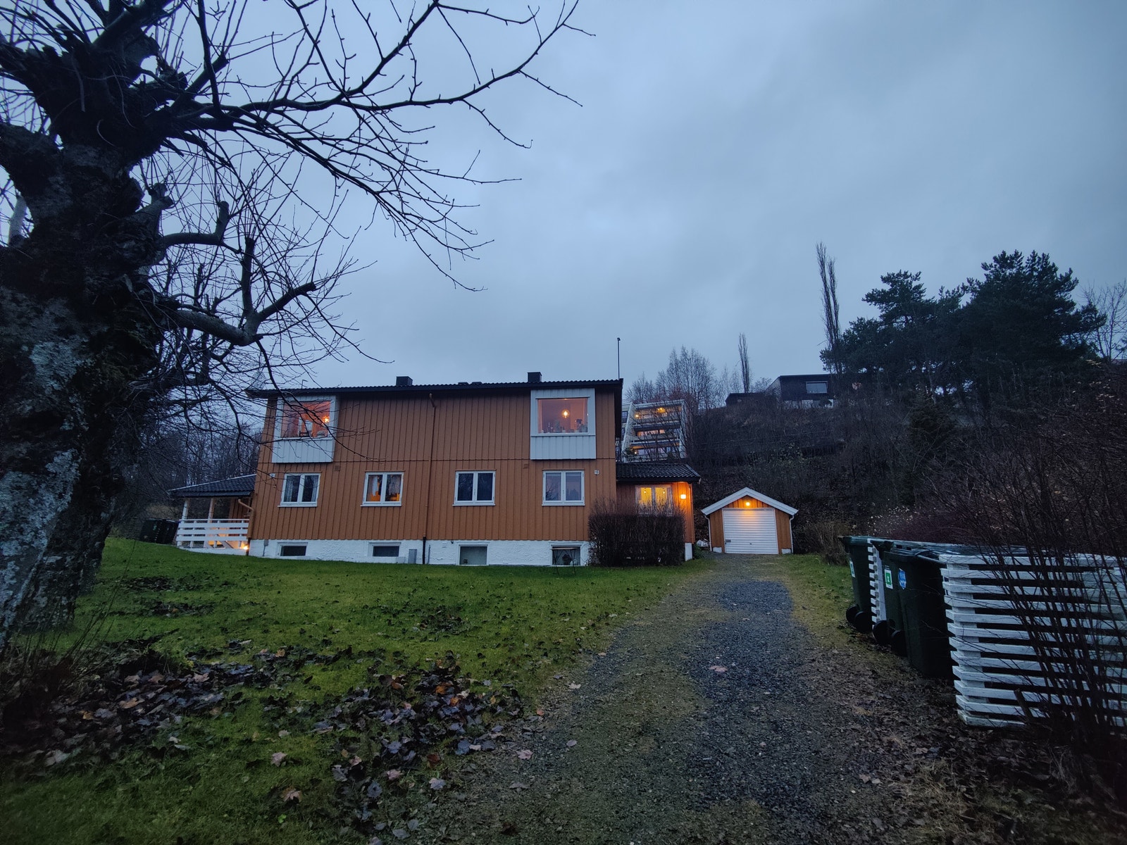 Hele huset, felles hage Galleribilde