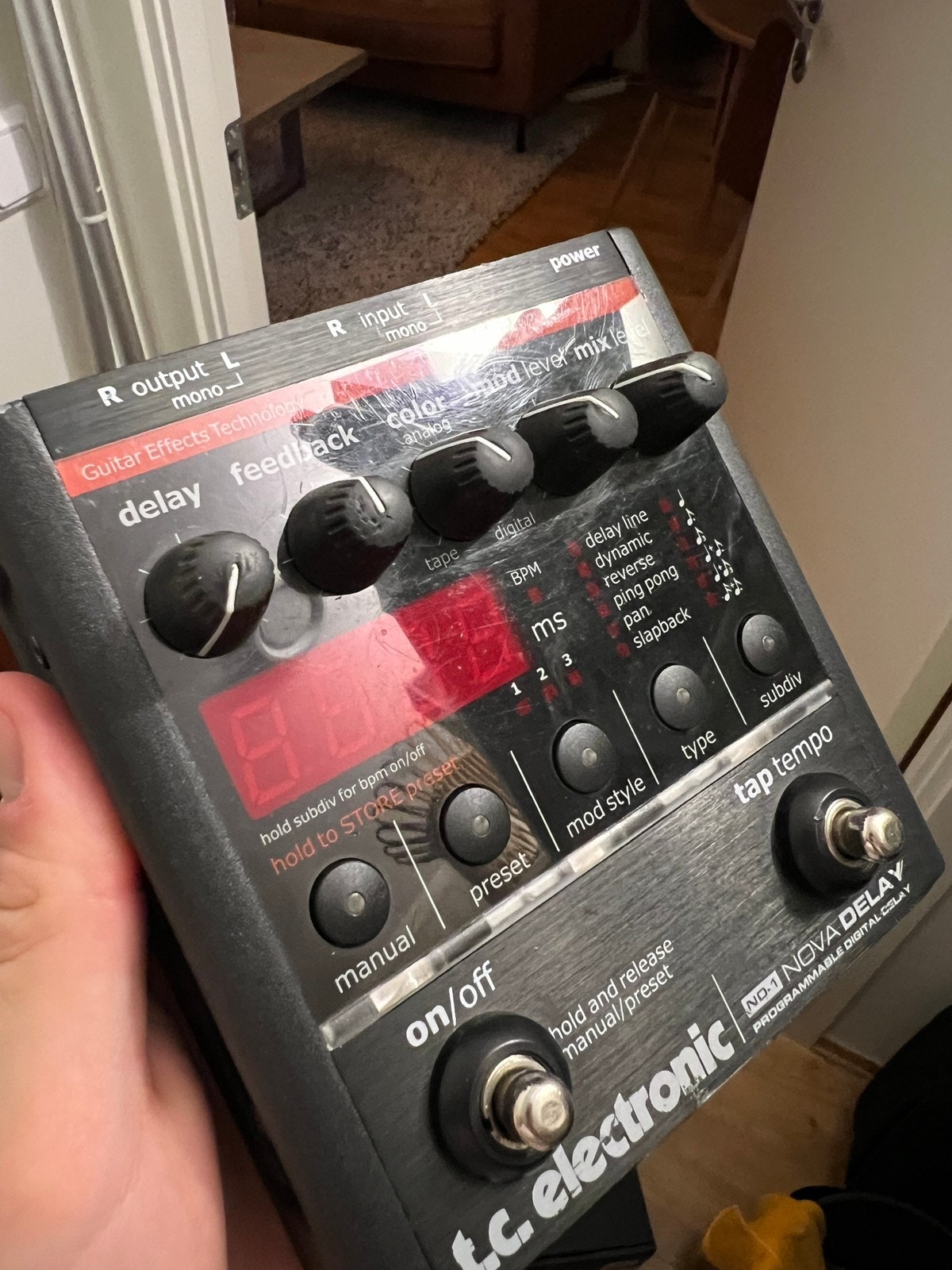 Nova Delay【Gold32】 TC Electronic Nova Delay - Tonebox.com