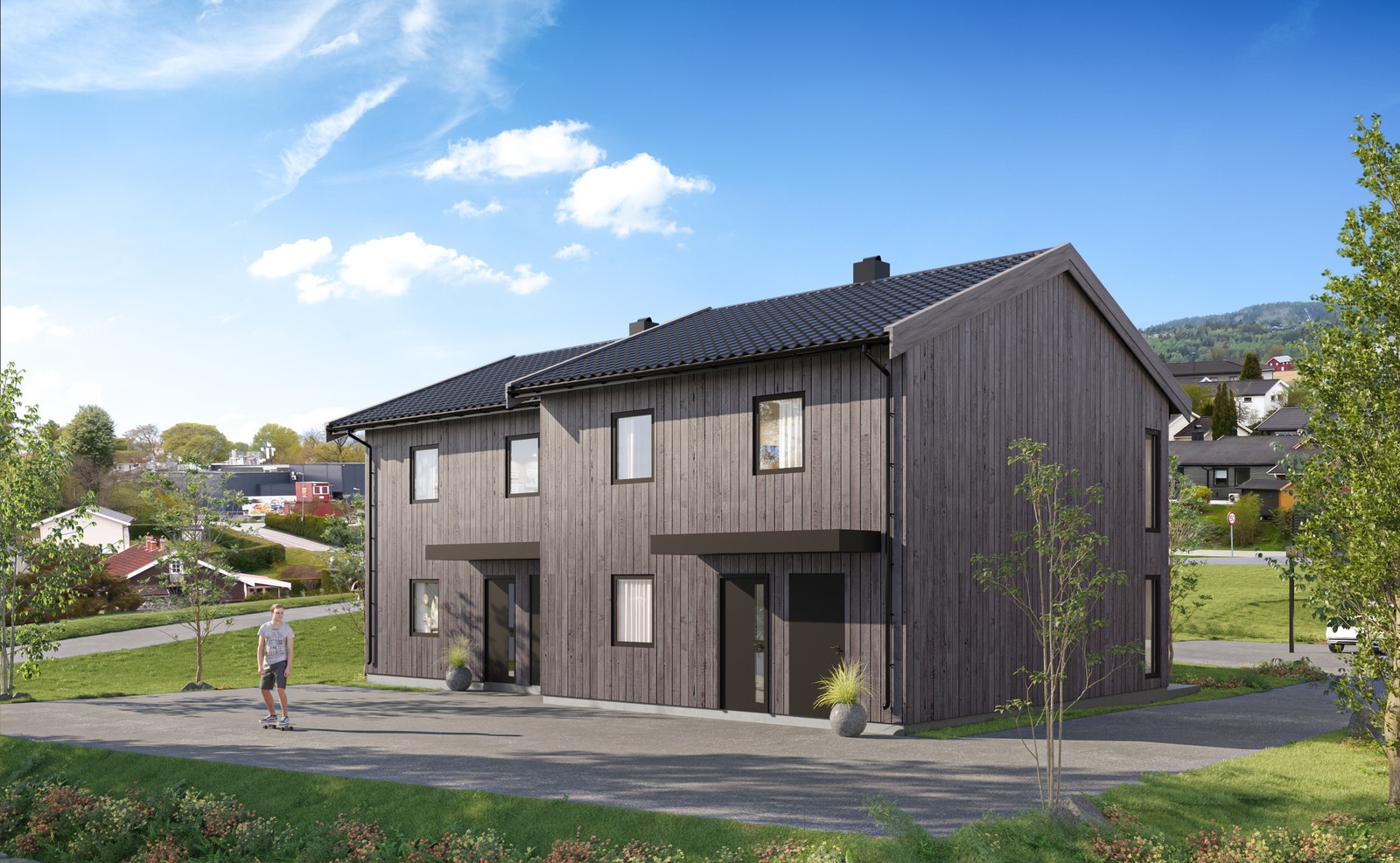 Tomannsbolig Galleribilde