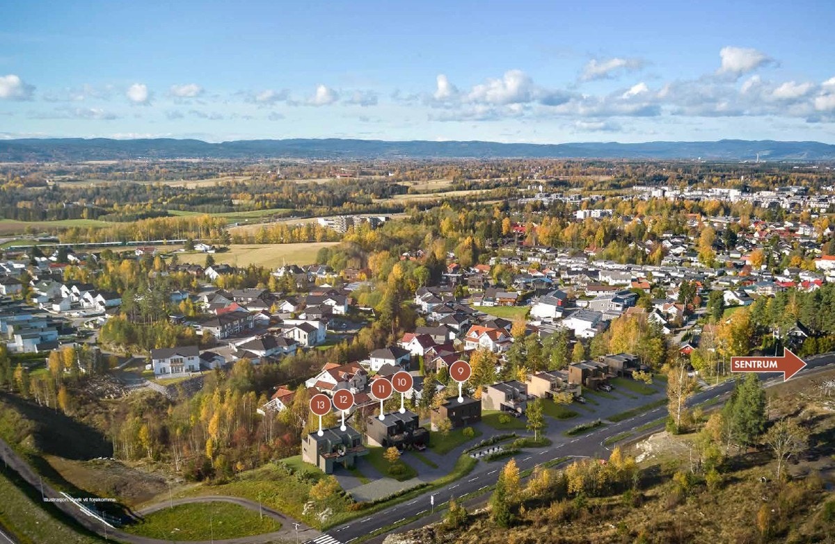 Første salgstrinn - Hus 9-13 Galleribilde