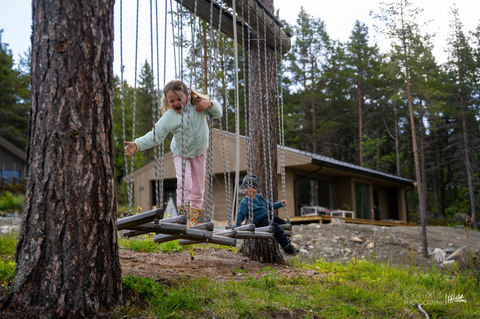 Fellesområde - Storhuske som barna kan leke med.