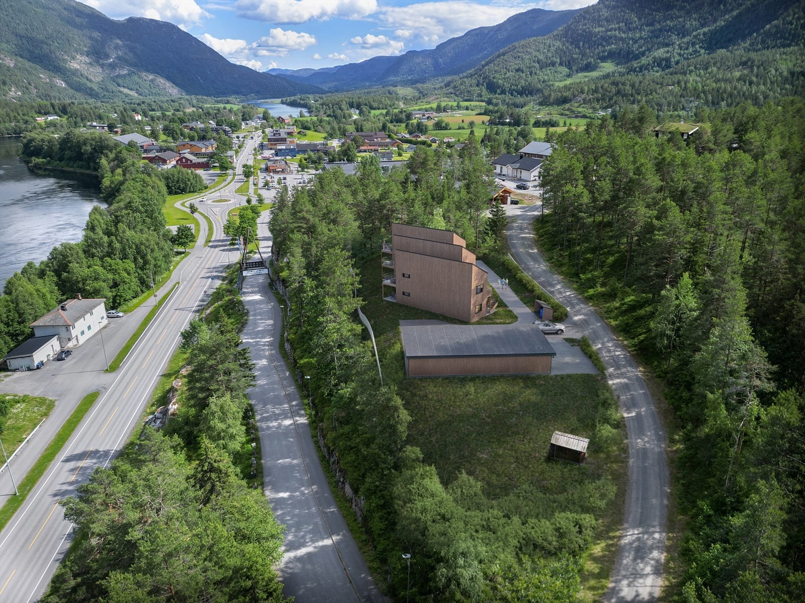 Prosjektet består av 6 lyse og romslige leiligheter, alle designet for å være praktiske, arealeffektive og stilfulle. Galleribilde