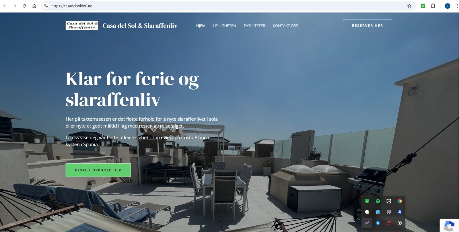 Sjekk ut hjemmesiden vår for flere bilder, info og bestilling av opphold. https://casadelsol880.no/ Galleribilde