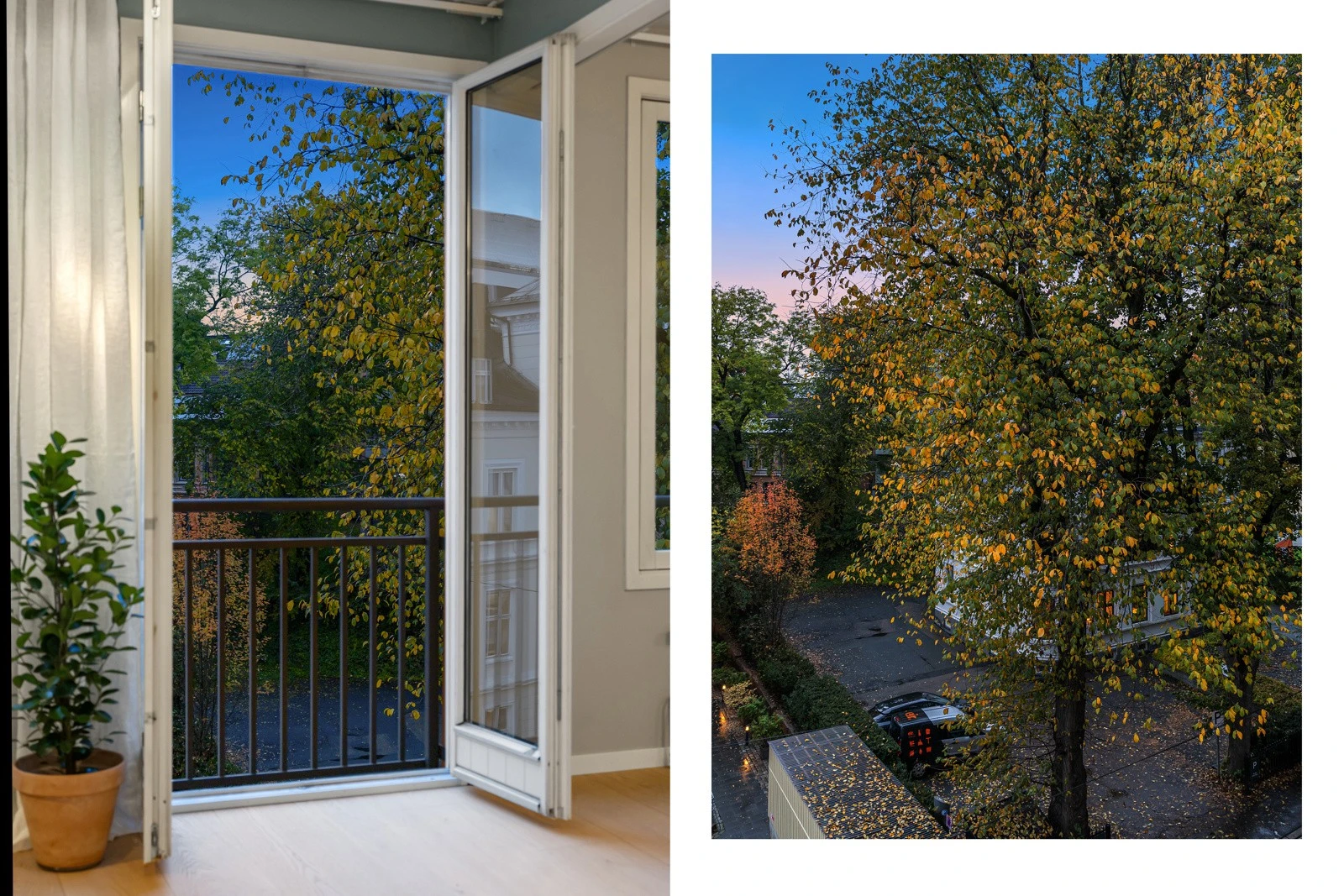 Vestvendt leilighet. På sommerstid er det svært gode solforhold. Galleribilde