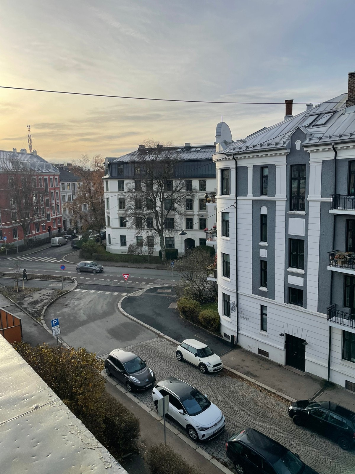 Usikt fra takterrassen Galleribilde