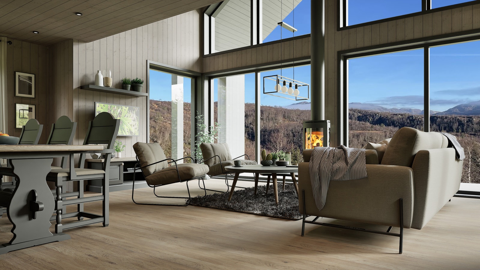 1.etg Utsikt mot Fjellene Galleribilde