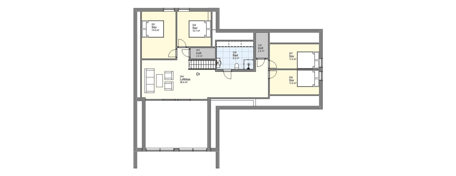 2.etg Forsberg 2 Galleribilde