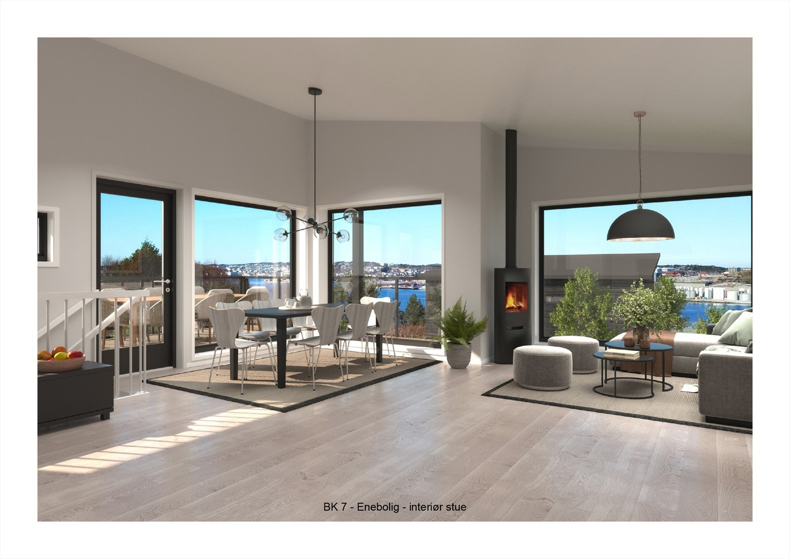 BK7 enebolig Galleribilde