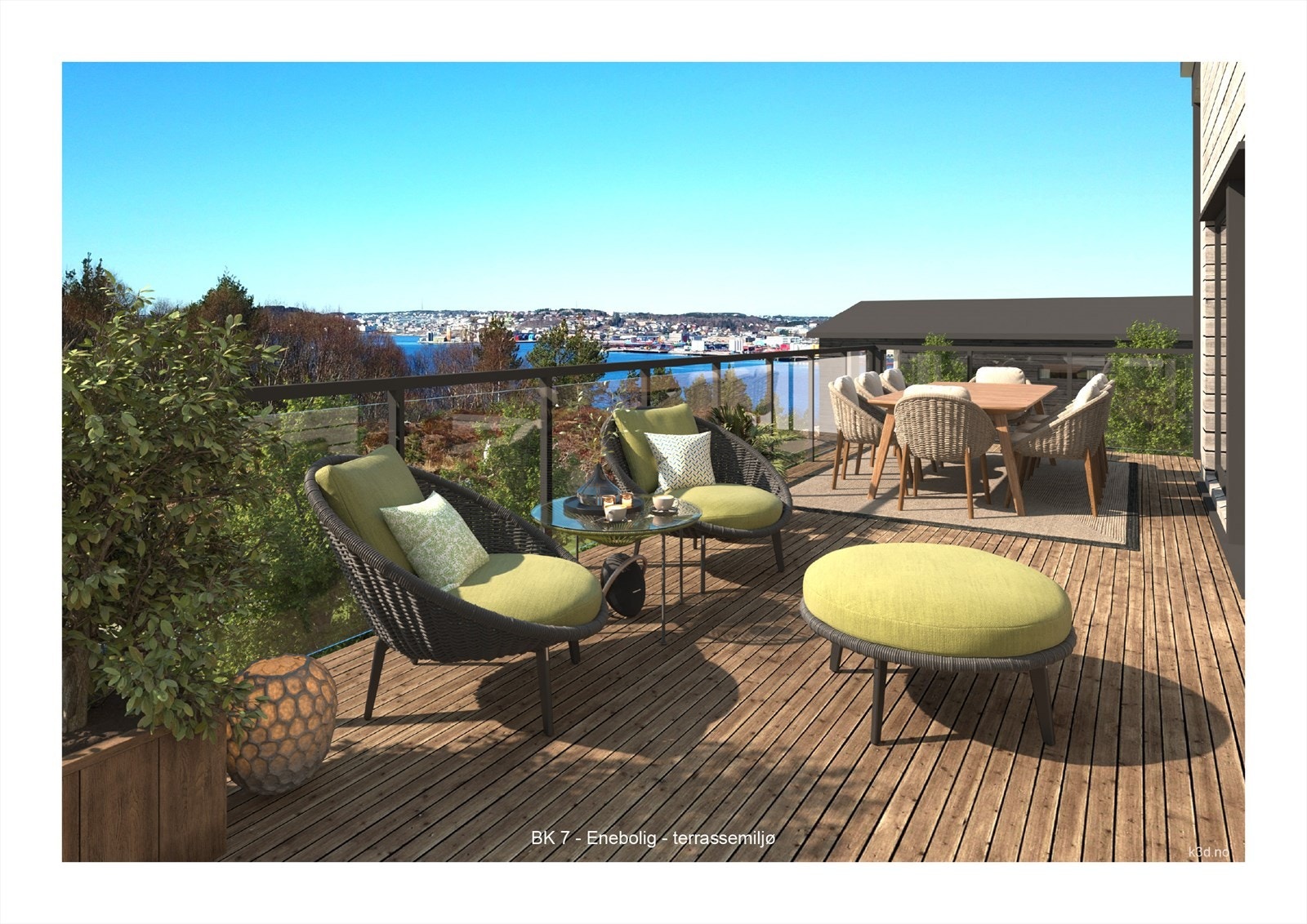 BK7 enebolig Galleribilde