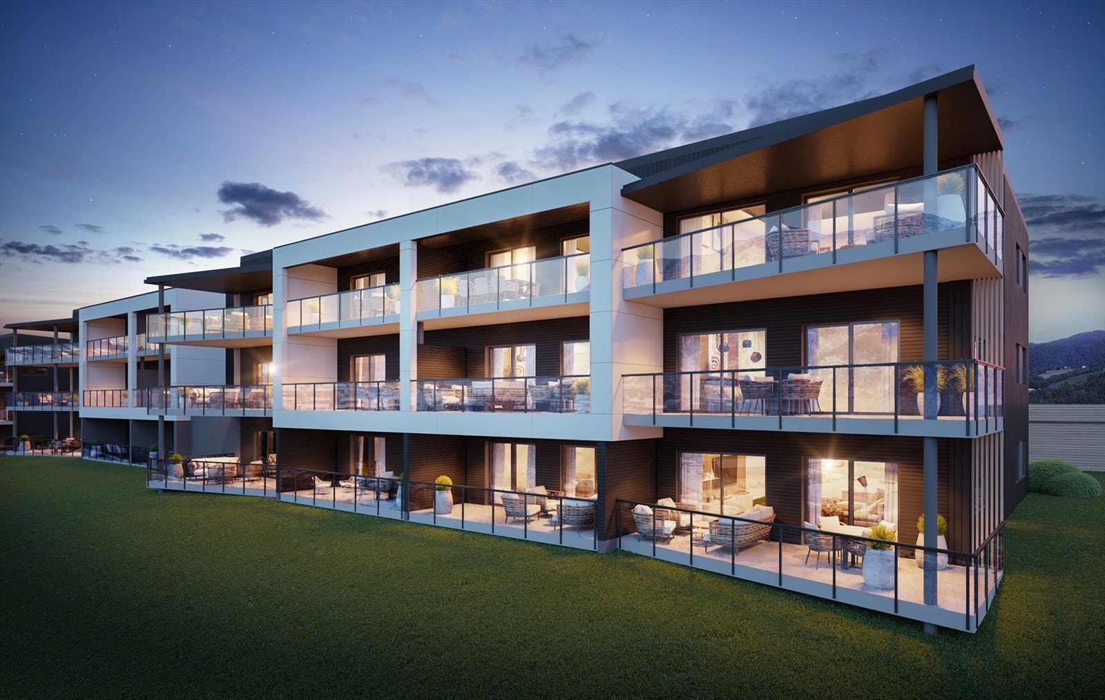 Det er lagt opp for IN-ordning (Individuell nedbetaling av fellesgjeld) slik at de som har mulighet kan betale ned på sin andel av fellesgjelden, og dermed vil de månedlige felleskostnadene minske. Galleribilde