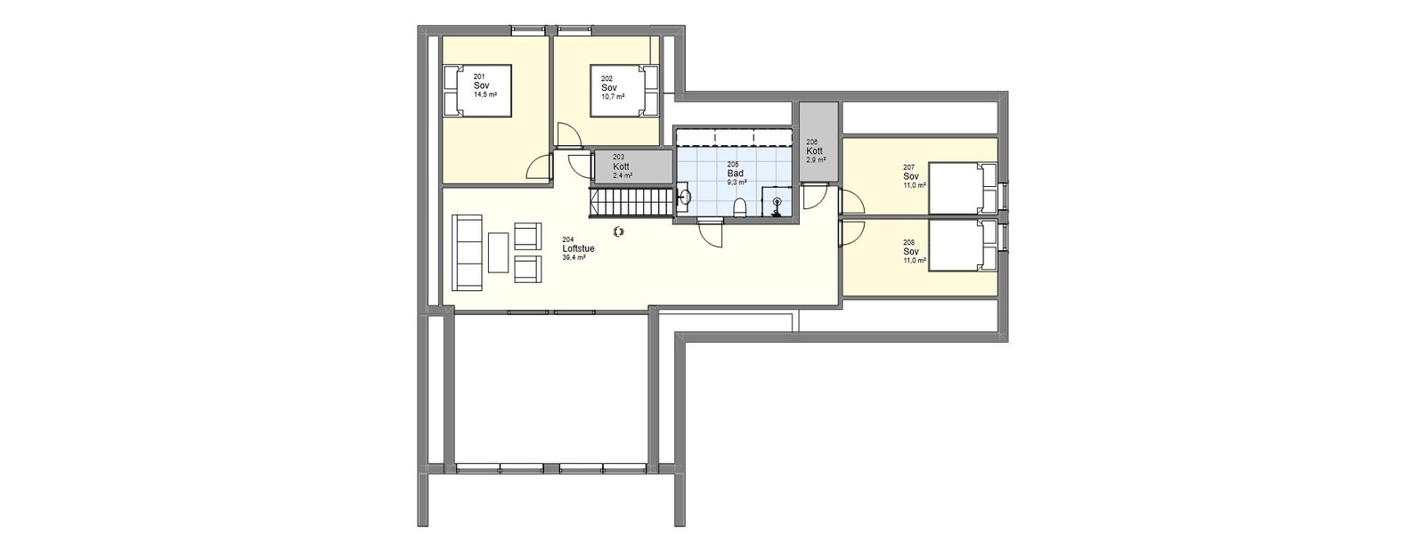 2.etg Forsberg 2 Galleribilde