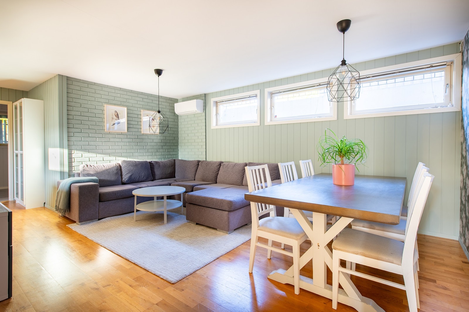 Stue m spisestue Galleribilde