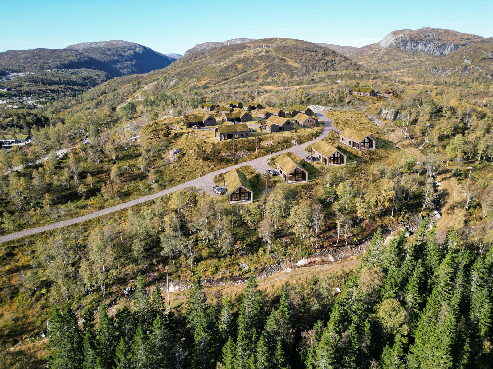 Oversiktsbilde, Byggetrinn 2 Galleribilde