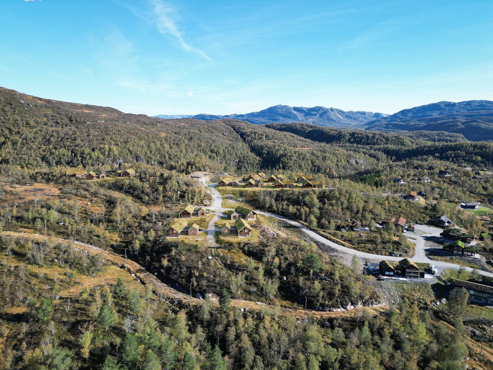 Oversiktsbilde, Byggetrinn 2 Galleribilde