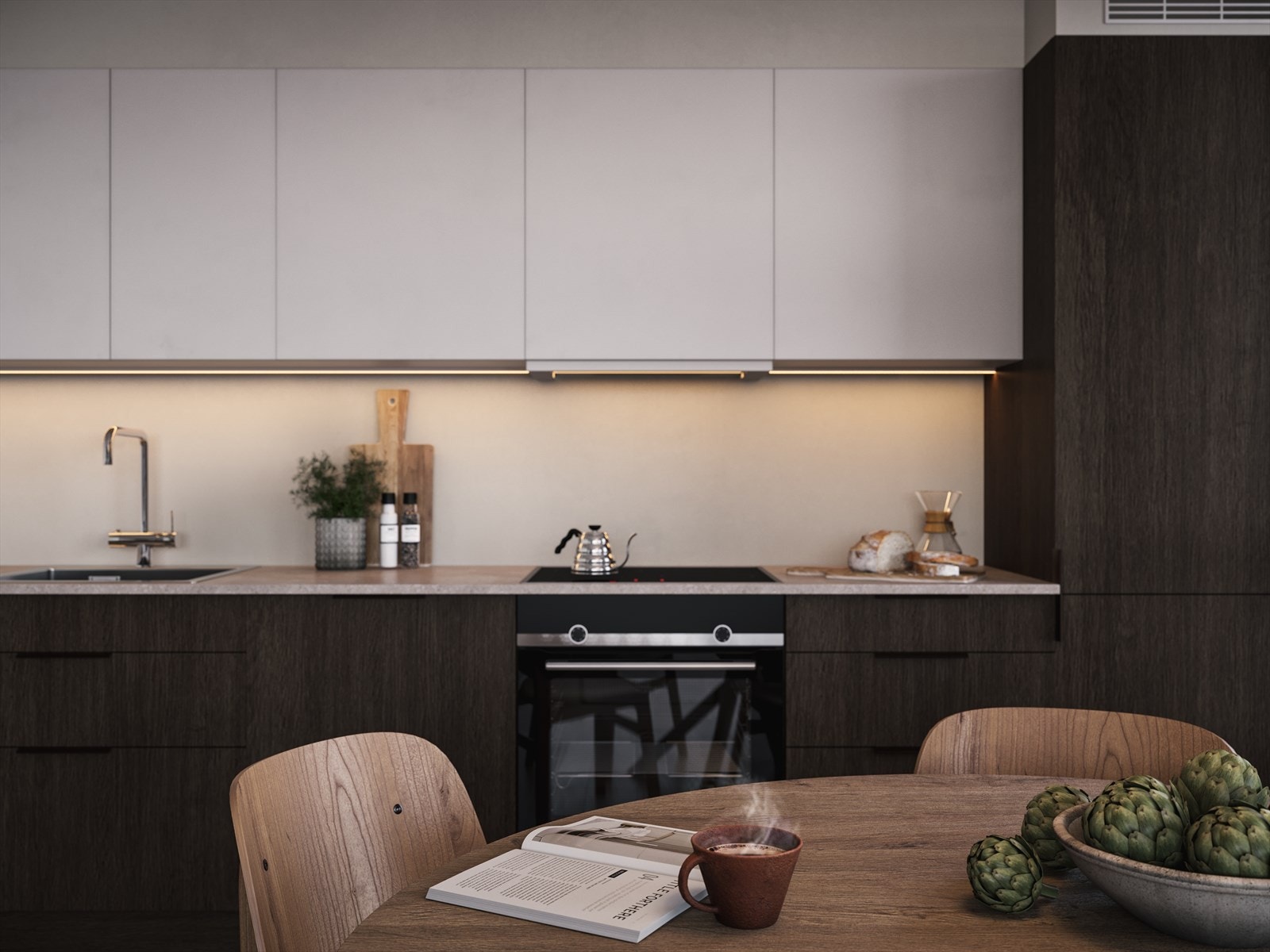 Velg mellom ulike interiørkonsepter for å skape din drømmebolig. Galleribilde