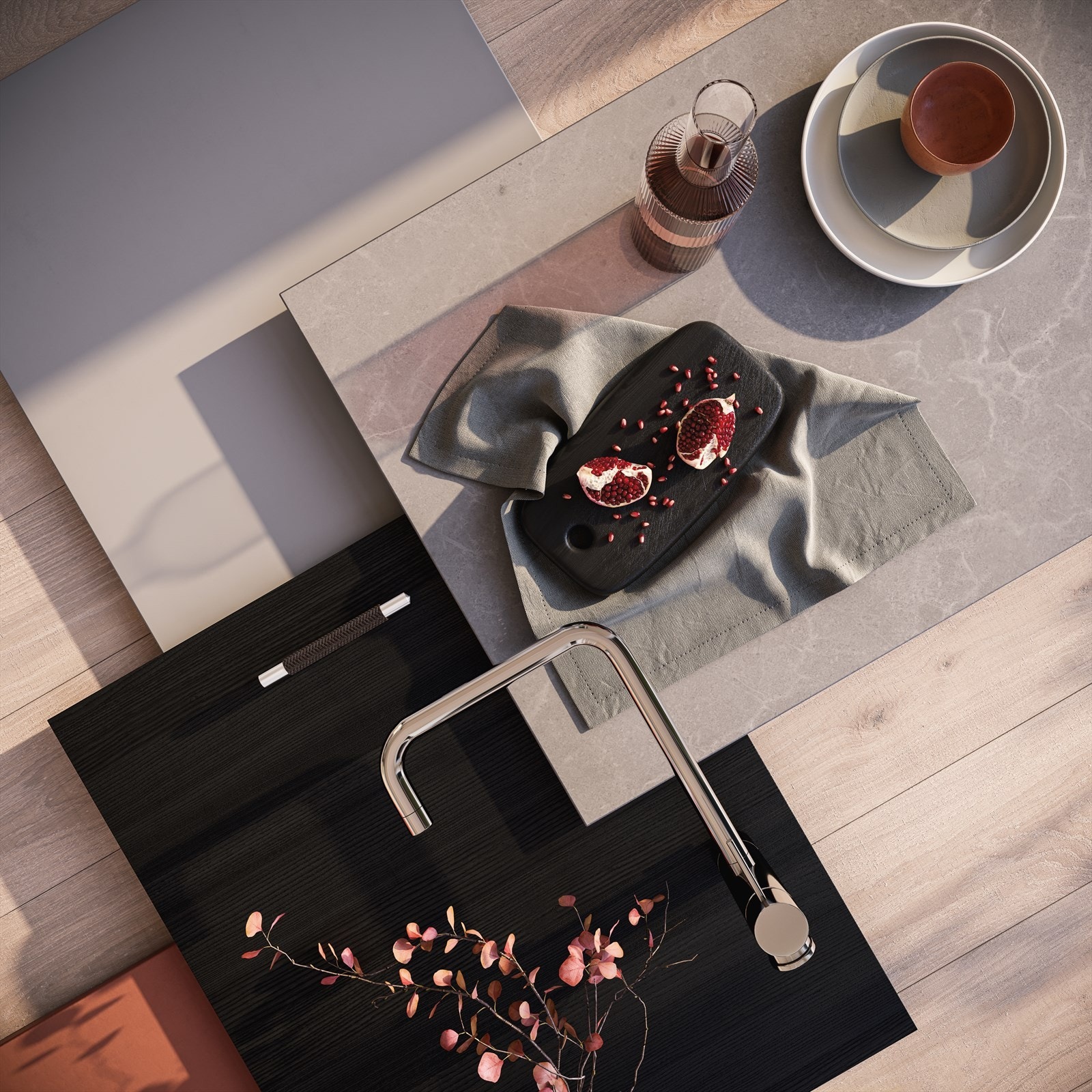 Interiørkonsept «Calm» Galleribilde