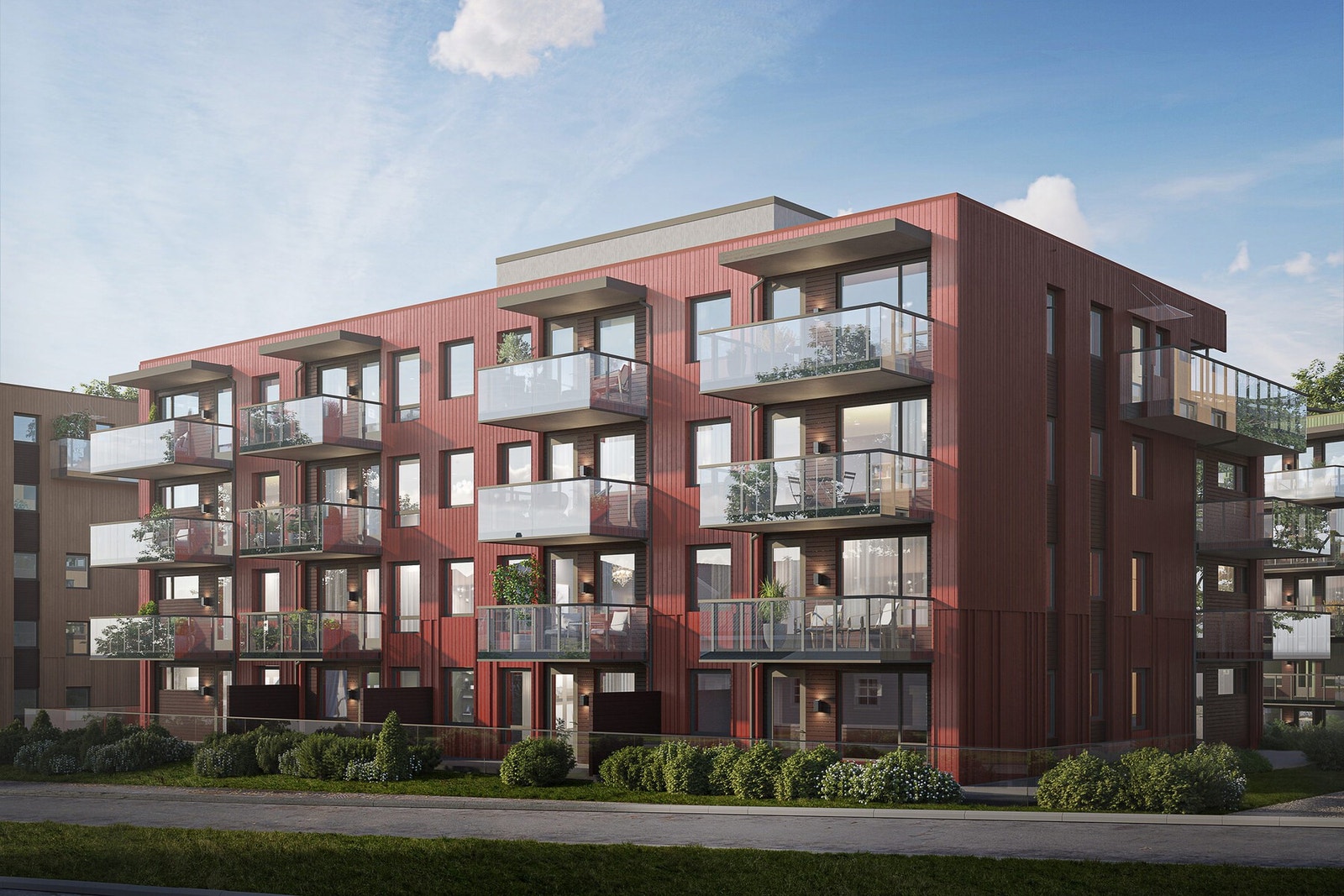 Helt nytt salgsstrinn - Strindalia Hus I. 22 selveierleiligheter med flott beliggenhet. Illustrasjon, avvik vil forekomme. Galleribilde