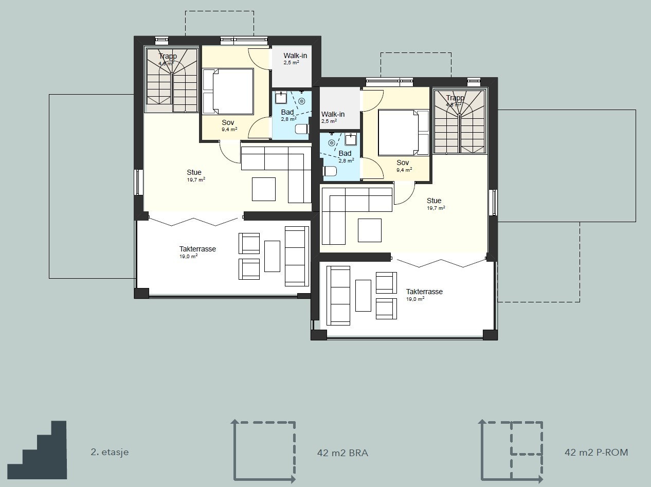Hus C og D - 2. etasje Galleribilde