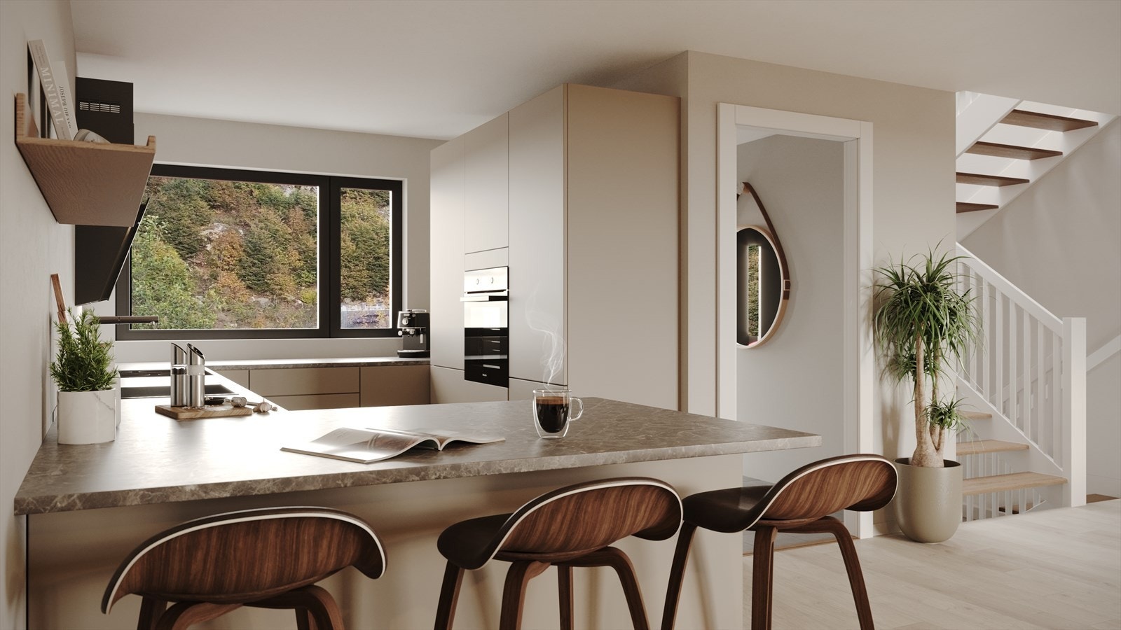 Kjøkken (illustrasjon) Galleribilde