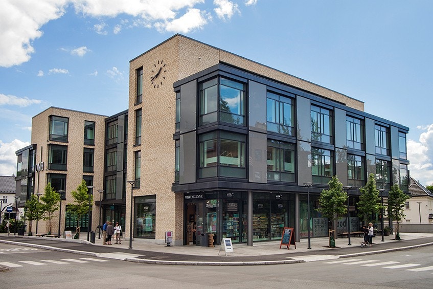 Fasade franHolmenveien Galleribilde