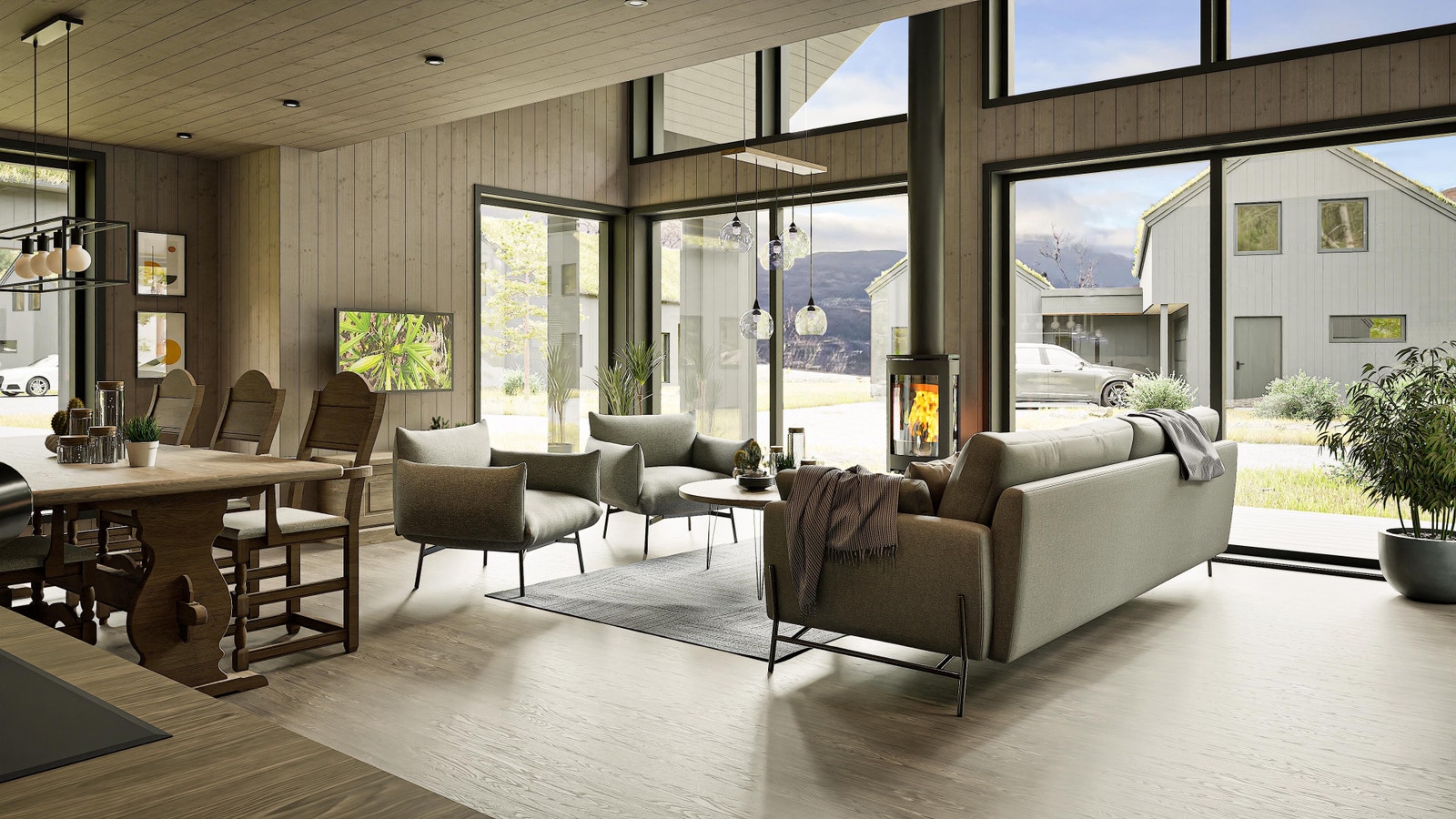 Stue 1 etg. Galleribilde