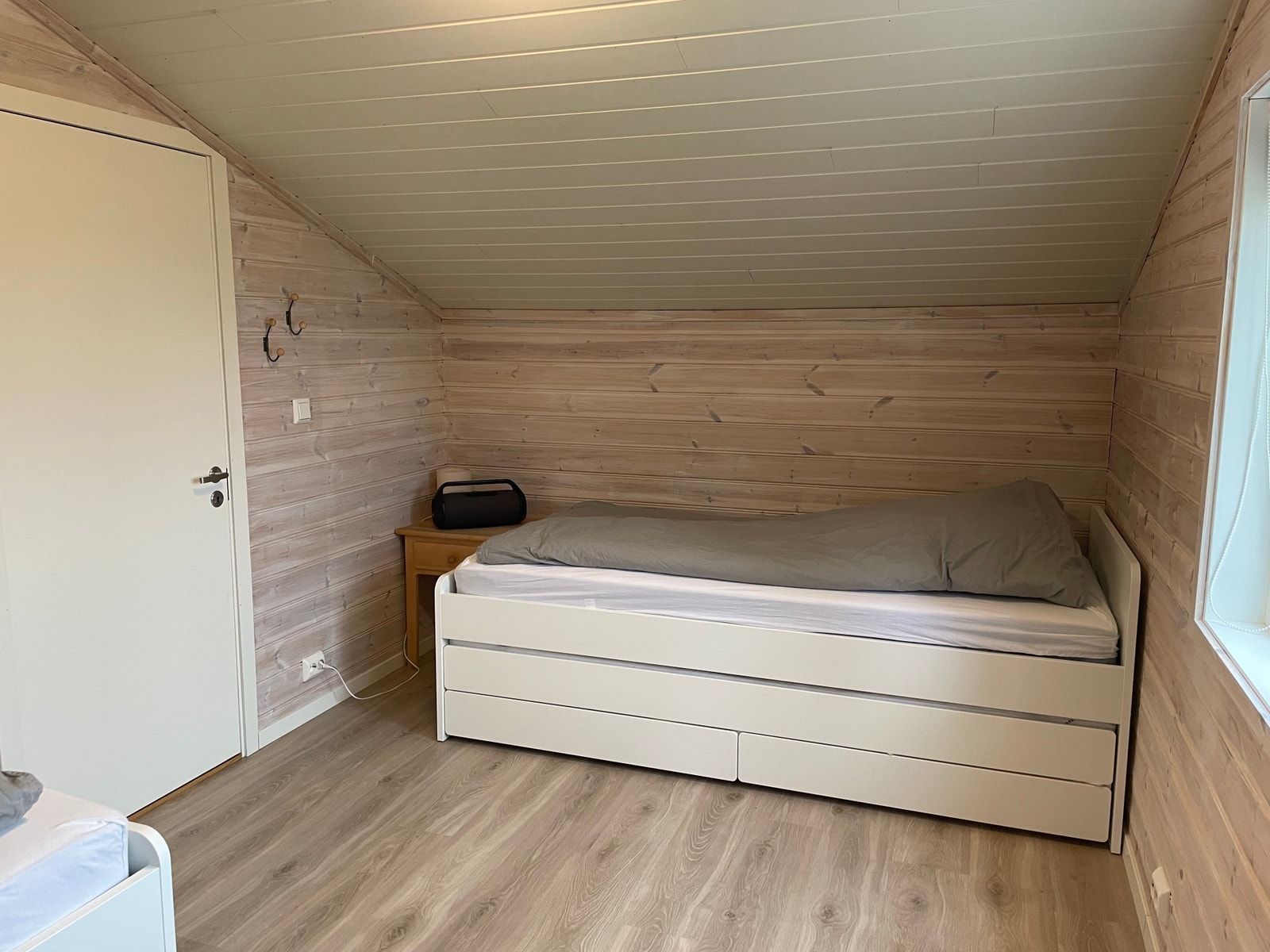 Soverom 5 med 2 80x200cm senger med mulighet for å omgjøre til dobbel seng Galleribilde