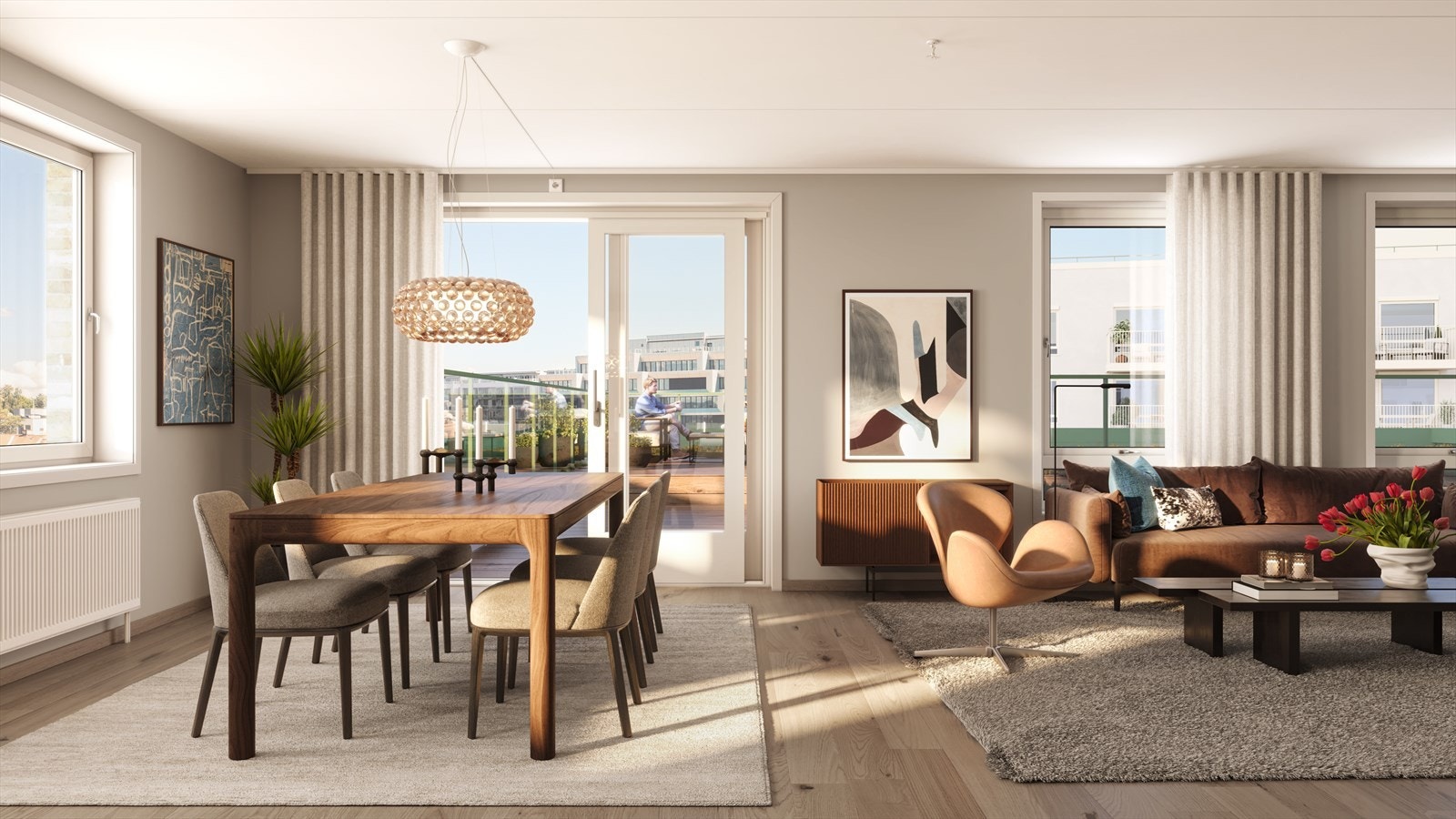 Eksempel på interiør Galleribilde