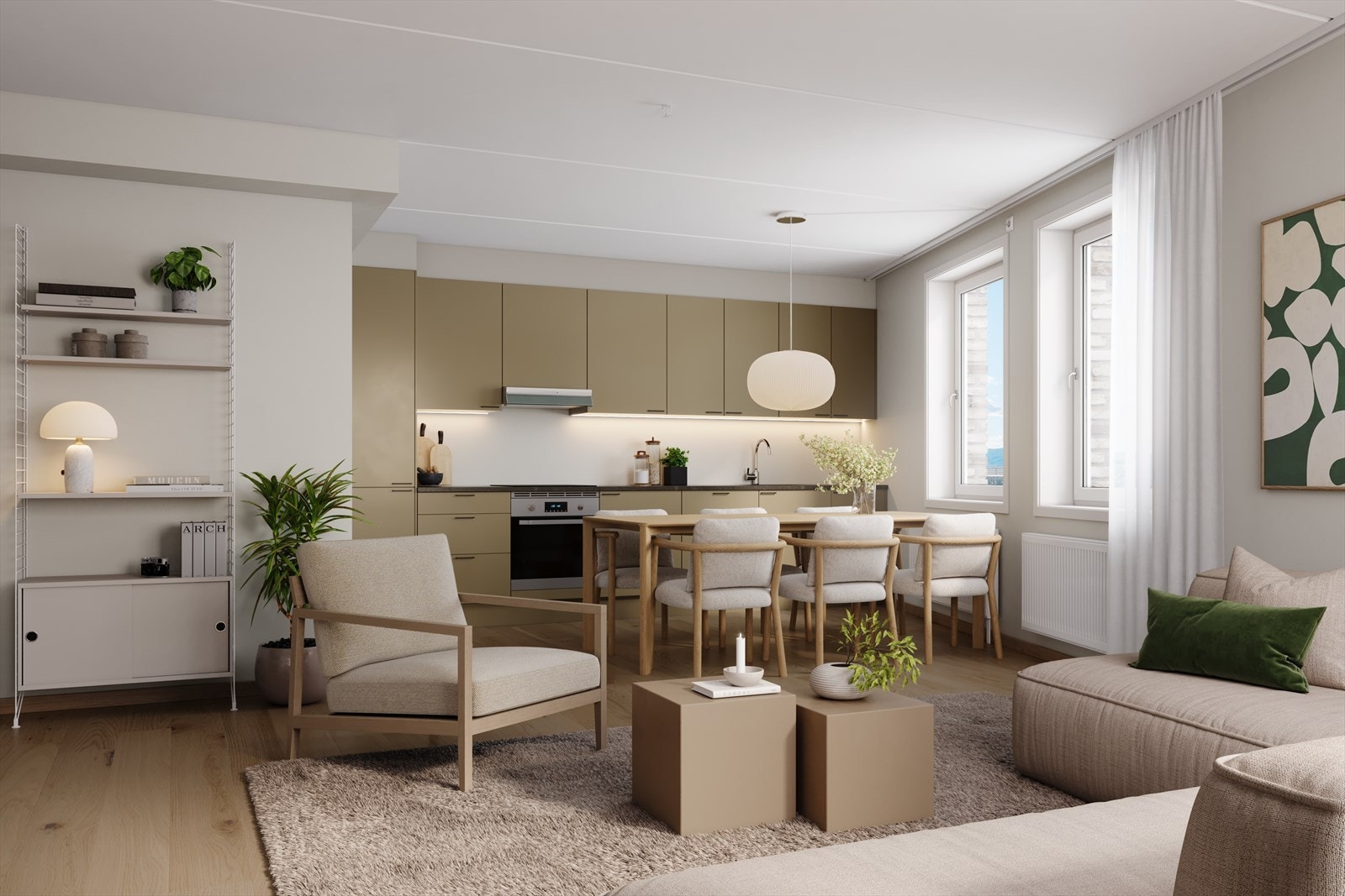 Eksempel på interiør Galleribilde