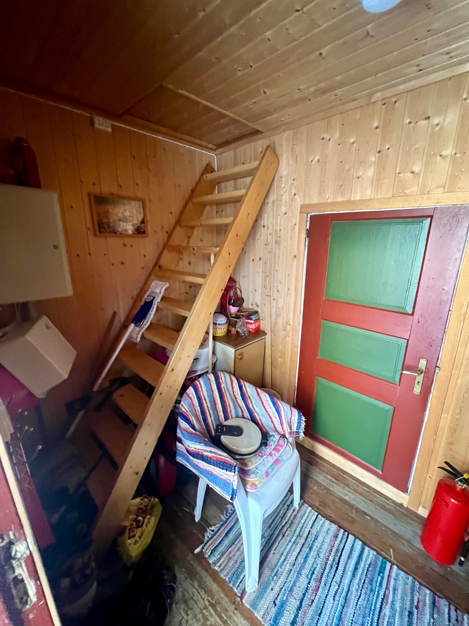 Trapp opp til loftsrom Galleribilde