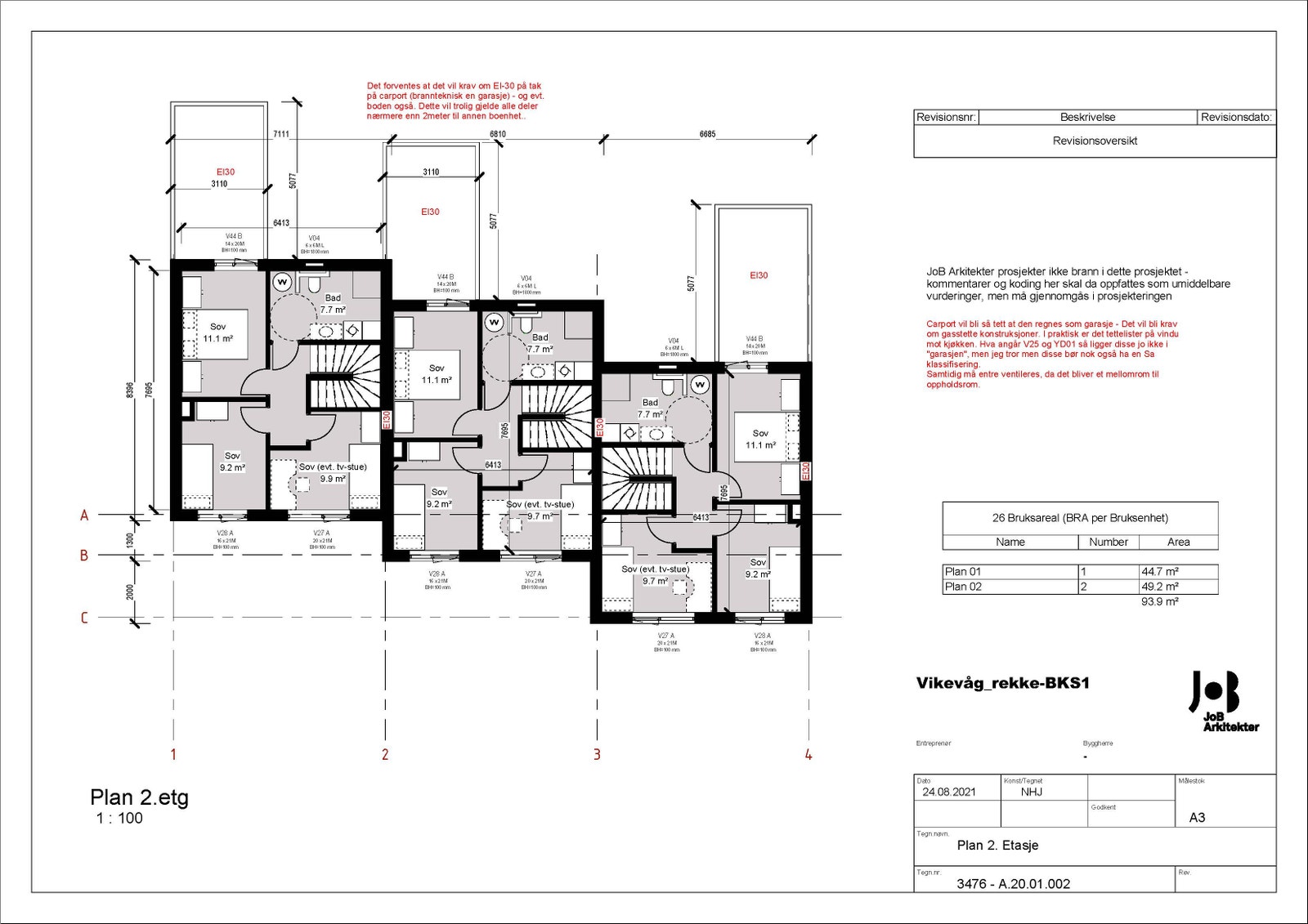 2. plan nord Galleribilde