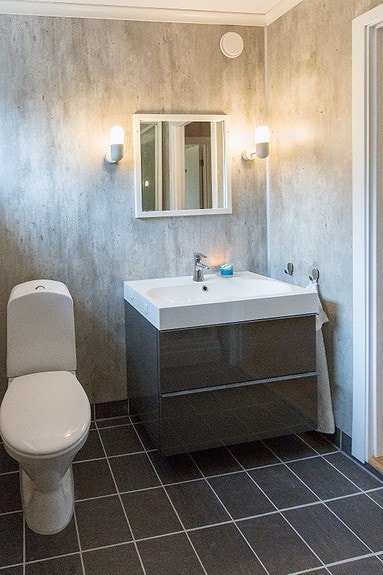 Bad med varmekabler Galleribilde