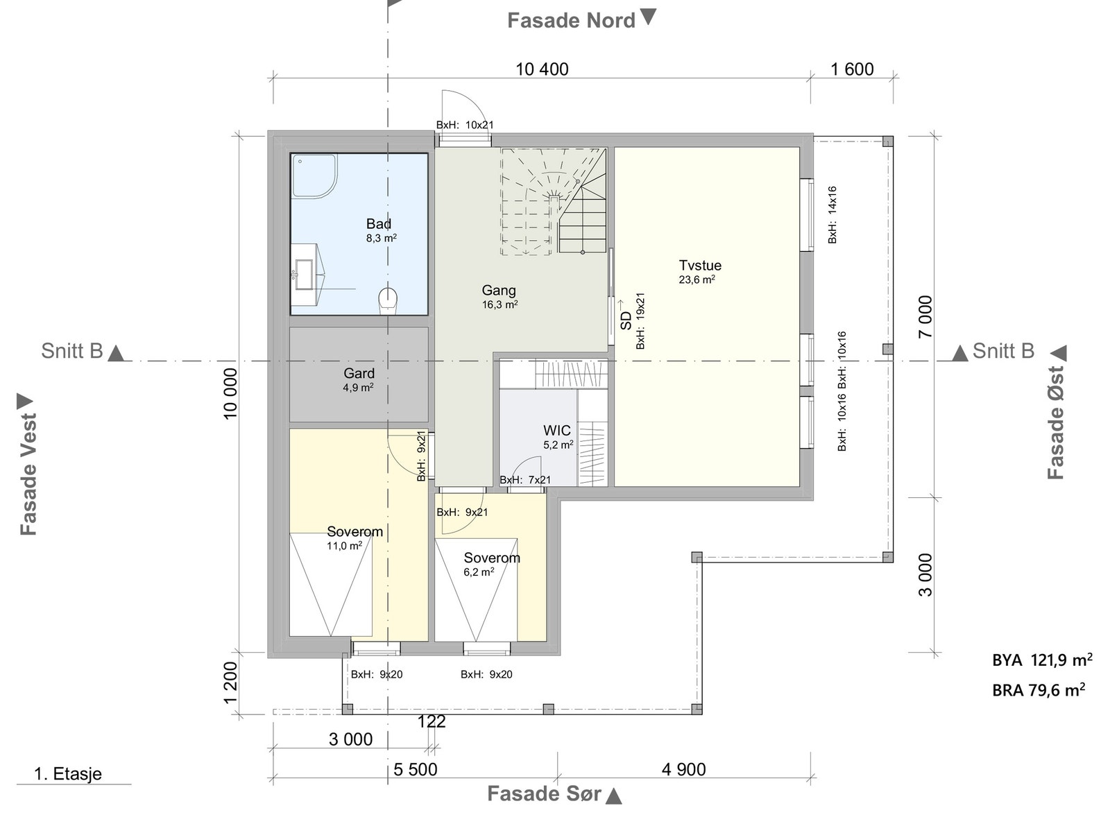 1. etasje Galleribilde