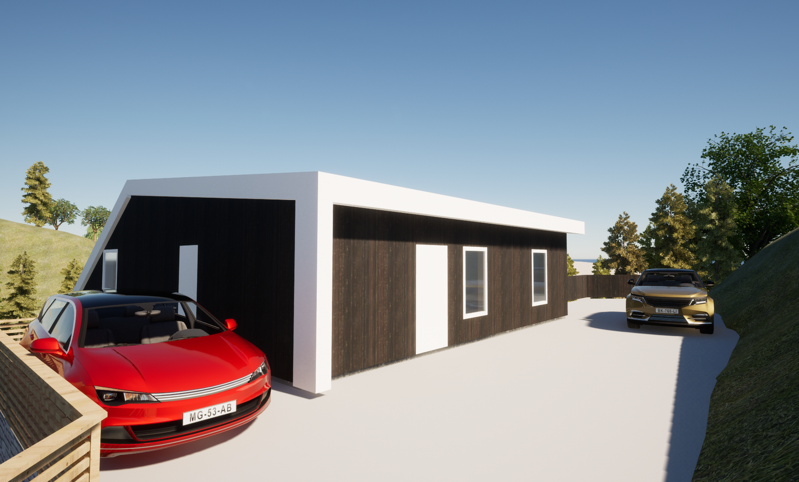 Inngang i øverste etasje Galleribilde