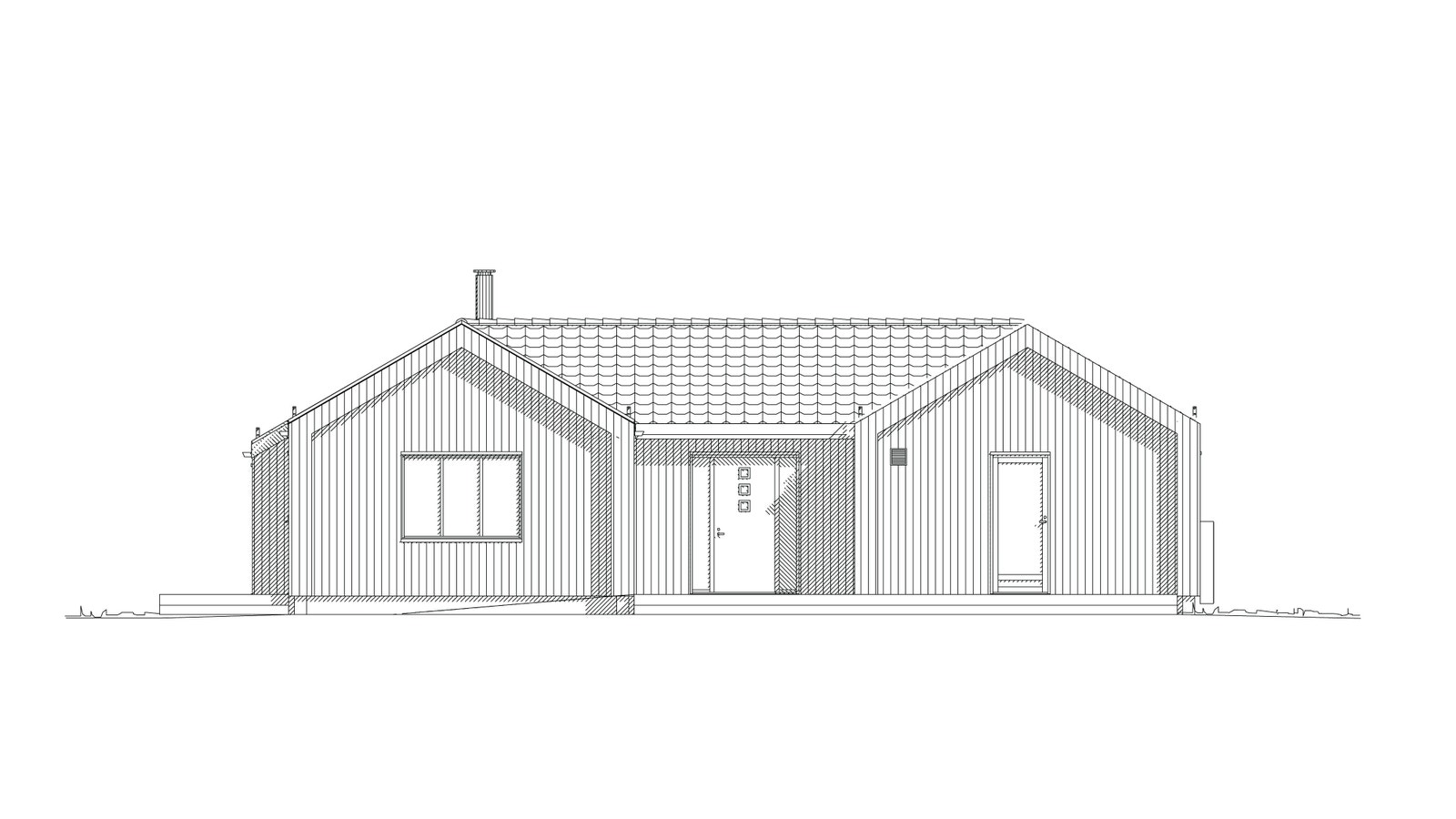 Fasade 2. bakside Galleribilde