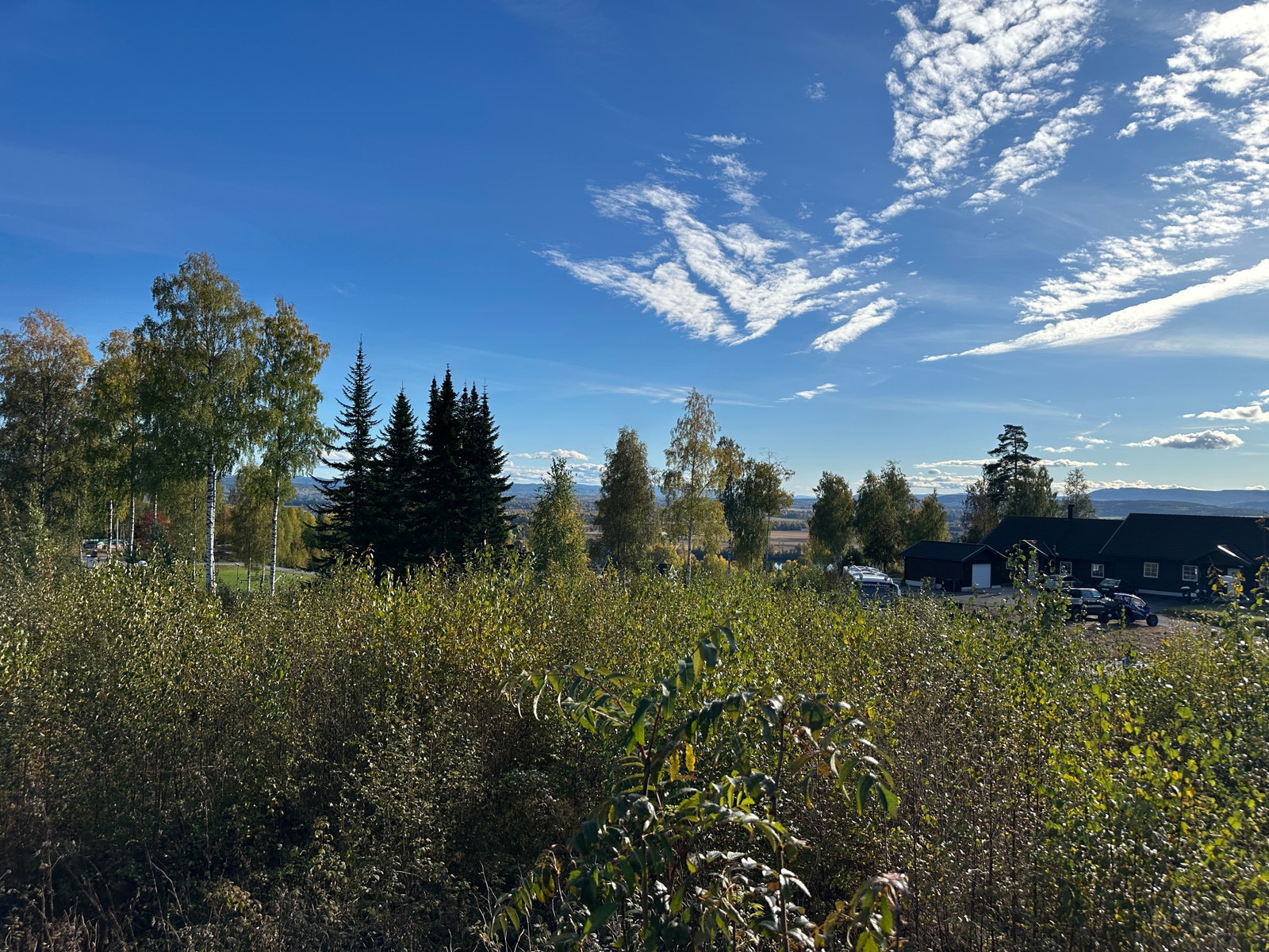 Bilde fra tomta retning sør/øst Galleribilde