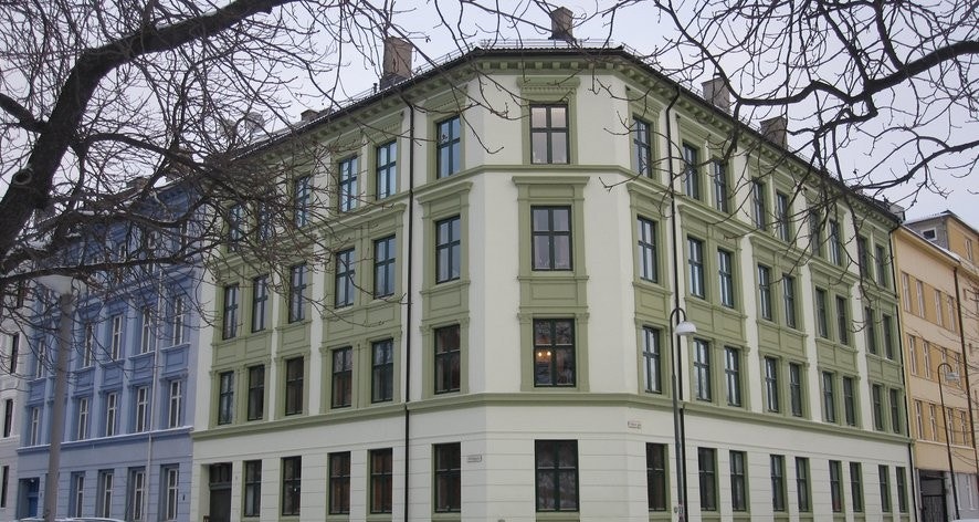 Bygård fra 1889 - stille strøk - Classical Oslo appartment block fraom 1889 in a quiet residential area Galleribilde
