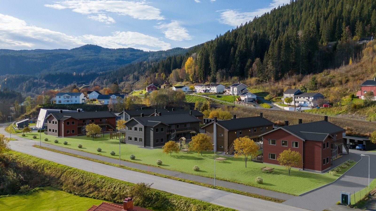 Bilde fra området med 3D Illustrasjon Galleribilde