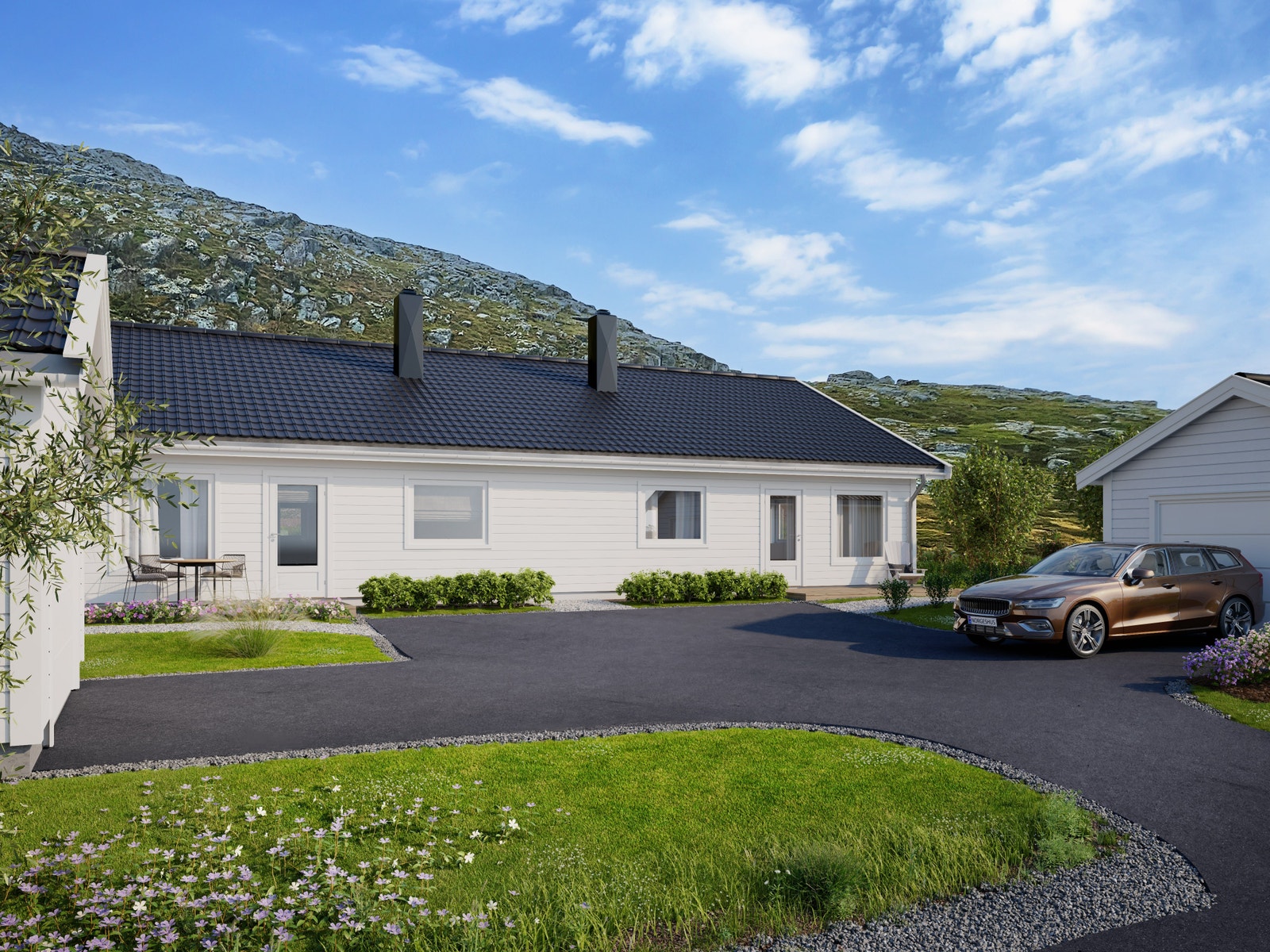 Hovedillustrasjon av boligen. Avvike kan forekomme. Galleribilde