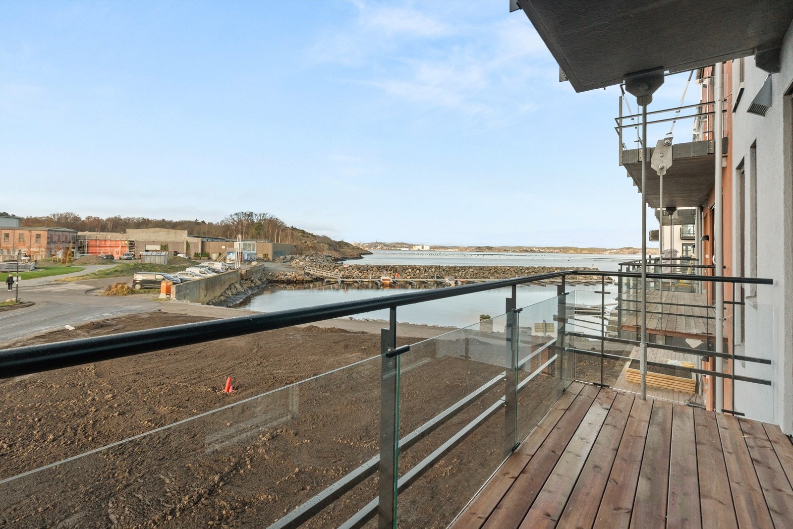 Flott utsikt i retning nord og Larvik by Galleribilde