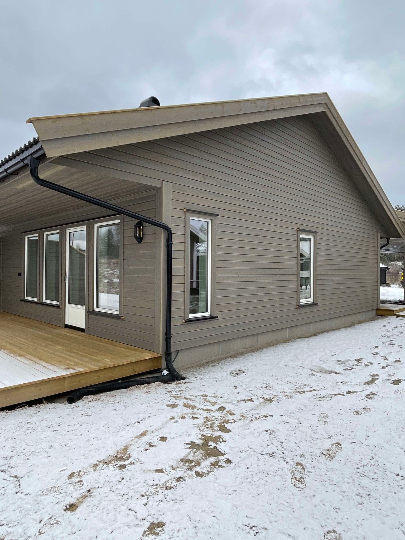 Bilde tatt av en tilsvarende bolig oppført på Sokna Galleribilde