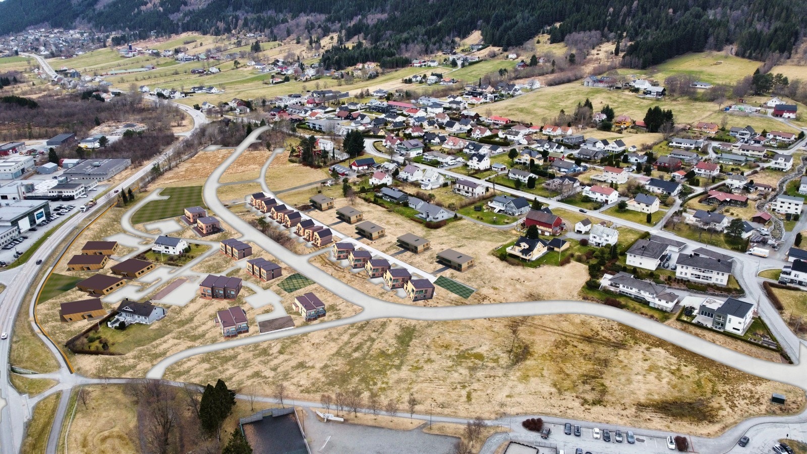 Brekkane ligg i hjartet av Hareid med kort veg til alt du treng og meir til. Galleribilde