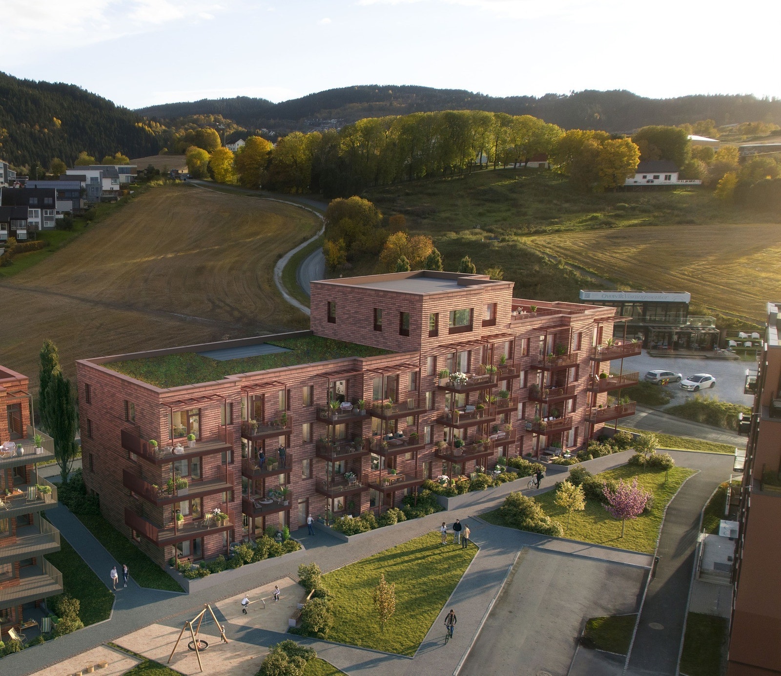 Velkommen over! Overvik Nergrenda Bygg E. Illustrasjon, avvik vil forekomme. Galleribilde