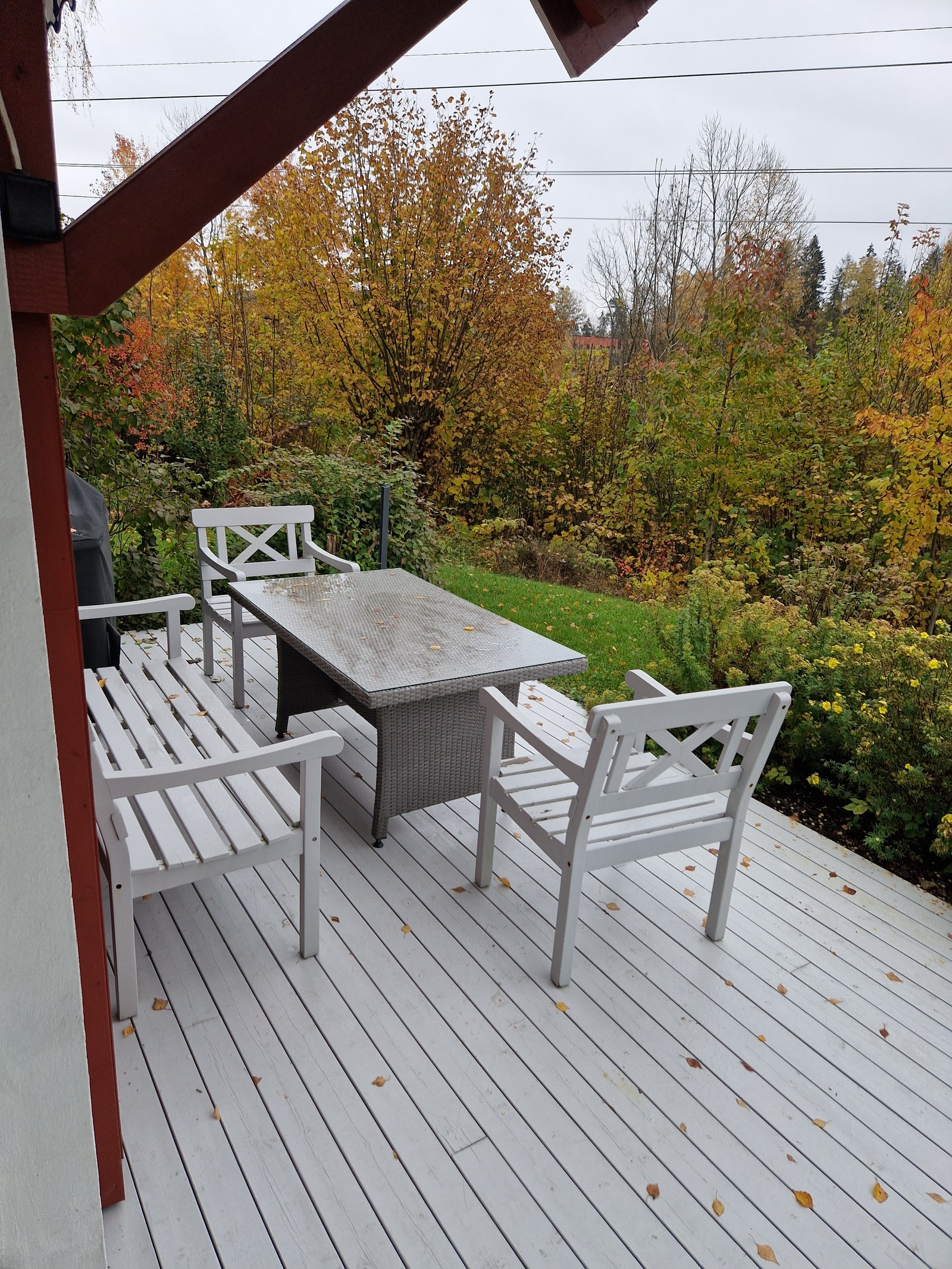 Uteterrasse. Galleribilde
