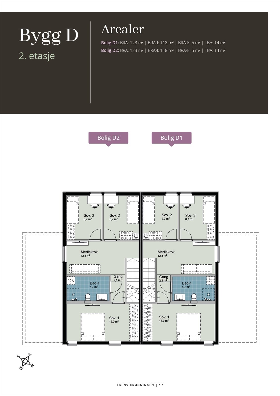 Bygg D 2. etasje Galleribilde