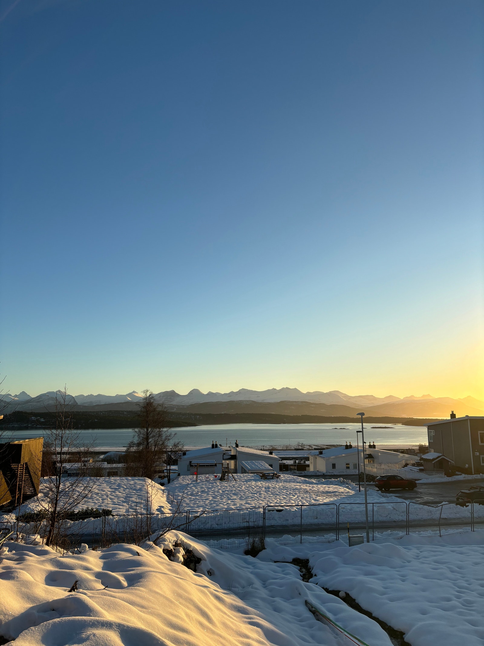 Flott utsikt i idylliske Eikremshagen. Galleribilde